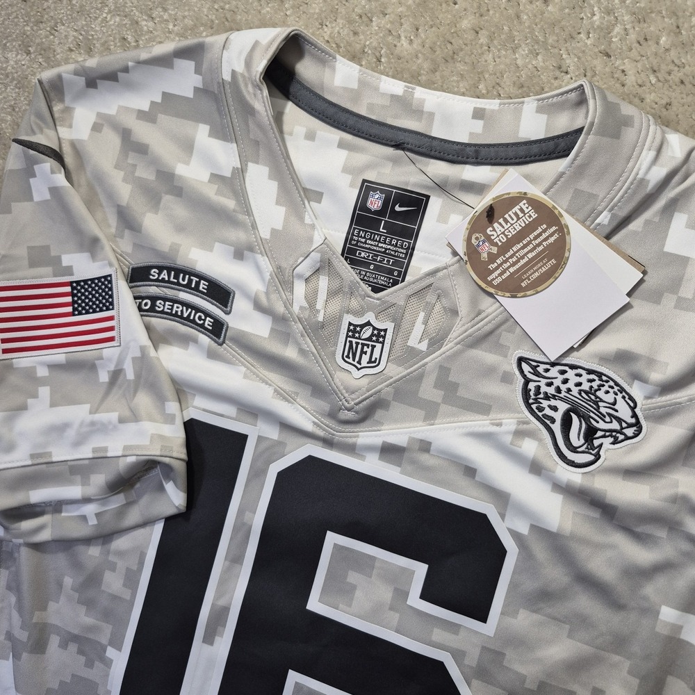 Nike Trevor Lawrence Jacksonville Jaguars Salute to Service Jersey Mens XL New